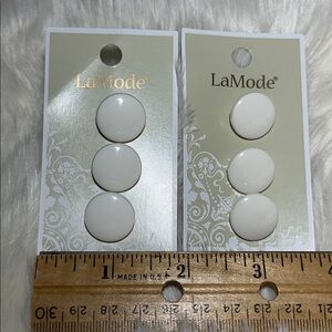2 cards ivory buttons $1 if bundled